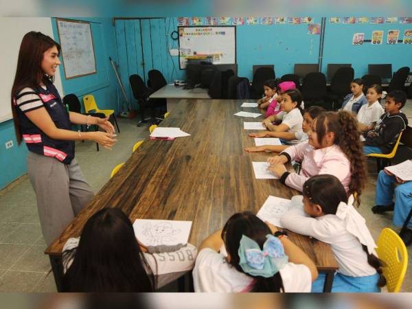La actividad se realizó con el objetivo de crear conciencia en los niños sobre el valor del reciclaje.