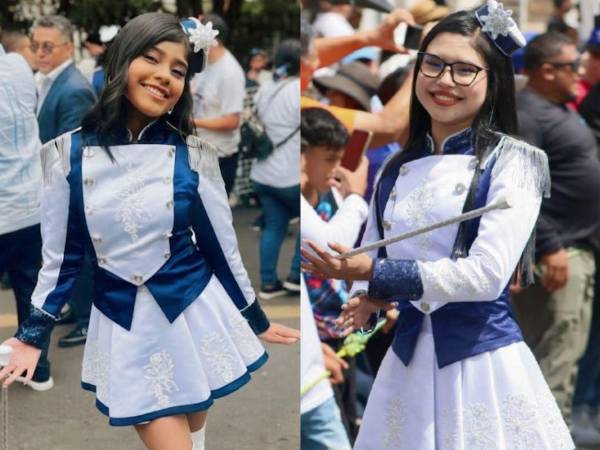 Las hermosas palillonas del Instituto Mixto Hibueras rindieron honor a la patria durante los desfiles conmemorativos por el 205 aniversario de la independencia de Honduras. Aquí las fotos de las alumnas: