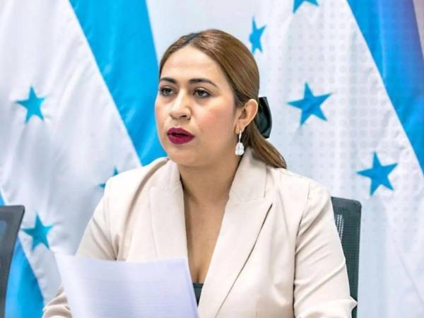 Ángelica Álvarez, exsecretaria de Derechos Humanos durante el gobierno de Xiomara Castro.