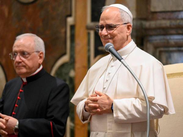 El papa León XIV envió un mensaje a los afectados por el terremoto.