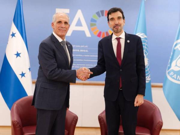Asfura presenta ante la FAO programas y proyectos para el desarrollo de Honduras.