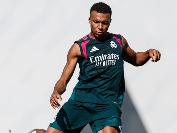 Mbappé se sumó esta semana a los entrenamientos del equipo merengue.