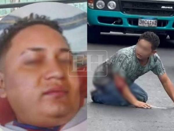 Un video muestra los últimos momentos con vida de Juan Carlos Flores, conductor de un bus rapidito asesinado este miércoles en Comayagüela.