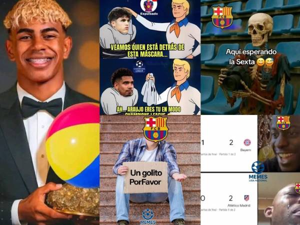 Barcelona tropezó de local y cayó ante Atlético de Madrid en cuartos de final de Champions League. Los memes que creó la afición.