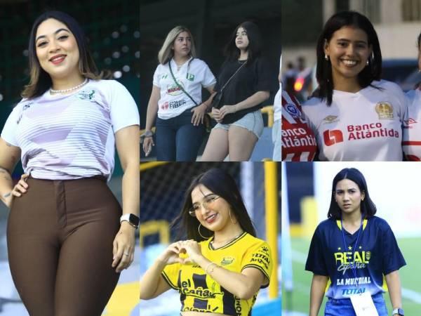 Este miércoles se puso en marcha la jornada 20 de la Liga Nacional de Honduras y las bellas chicas no pueden faltar. Así las captó EL HERALDO.