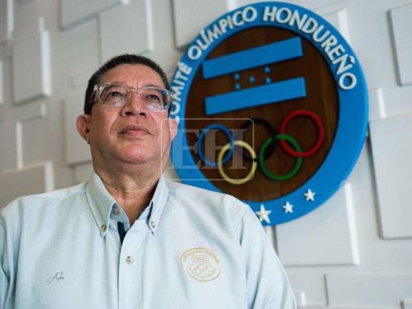 Ubaldo Zavala, presidente del Comité Olímpico Hondureño.