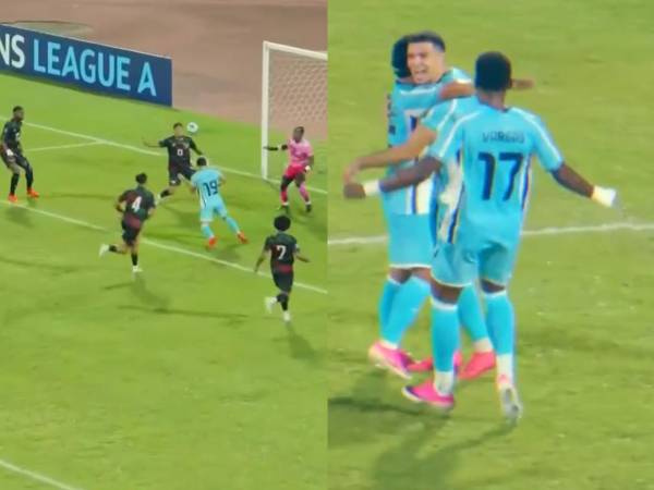 Erick Yio Puerto se estrena como goleador en su primera titularidad con Honduras