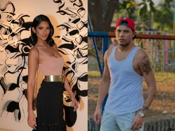 Gabriel Urbina invitó a Sheynnis Palacios a realizar la pasarela juntos.