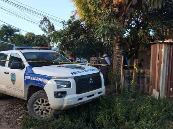 Los cuerpos de los fallecidos quedaron tendidos en medio de unos matorrales.