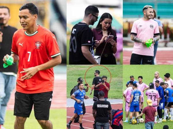 La selección de tiktokers de El Salvador se instaló en el estadio Olímpico de San Pedro Sula para realizar una sesión en entreno. Las sorpresas captadas por EL HERALDO.