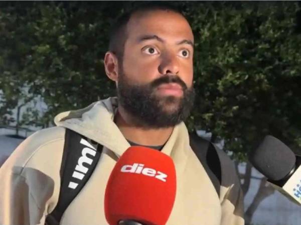 Edrick Menjívar se sinceró tras el partido en Choloma.