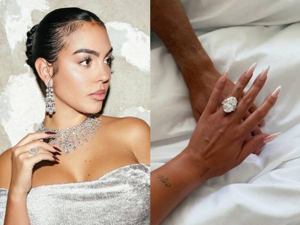 Georgina Rodríguez anunció que el famoso jugador de futbol, Cristiano Ronaldo, le propuso matrimonio. La confirmación de la noticia la hizo a través de su cuenta de Instagram, adjuntando un impresionante diamante que dejó a muchos perplejos. ¿Cuánto cuesta ese anillo? Aquí los detalles.