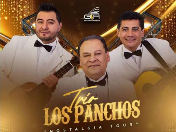 El concierto de Los Panchos en Honduras forma parte de su gira “Nostalgia Tour 2026”.
