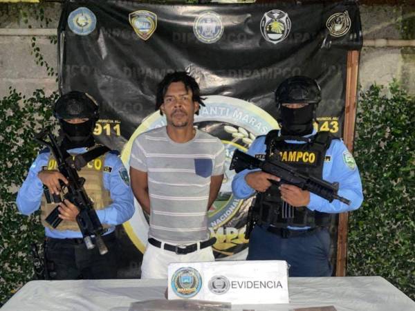 El detenido fue identificado únicamente con el alias de “Edi”, de 36 años de edad.
