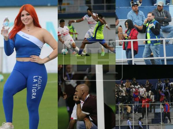 Olimpia empató 1-1 en su visita al Olancho FC. Así se vivió el partido; al final hubo problema entre aficionados.