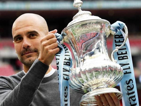 Pep Guardiola ganó seis títulos de Premier League y uno Liga de Campeones con el City