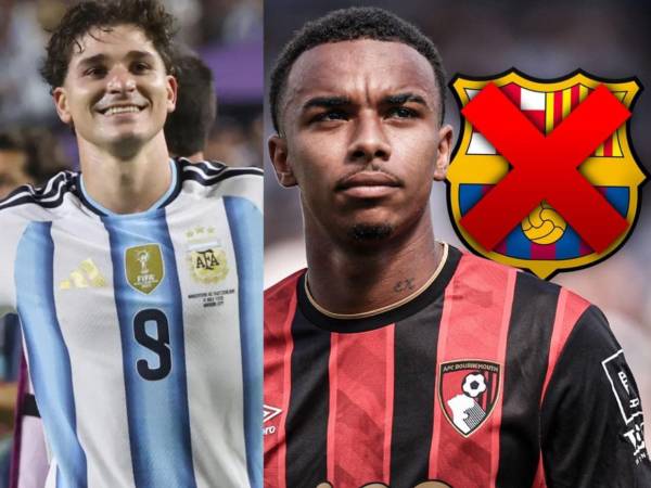Julián Álvarez, la prioridad del Barcelona tras descartar el fichaje de Eli Junior Kroupi.