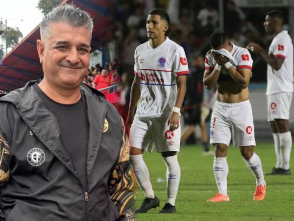 Diego Vázquez se refirió al juego del Olimpia y la eliminación de Copa Centroamericana.