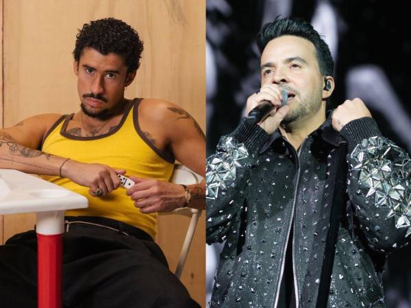 Bad Bunny y Luis Fonsi son dos de los latinos mejor puntuados en el popular listado.