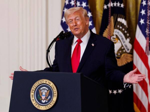 Donald Trump, presidente de los Estados Unidos.