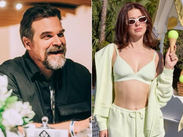 Millie Bobby Brown cumplió 22 años este viernes y los celebró en el restaurante neoyorquino Maison Close acompañada de su marido Jake Bongiovi, de 23 años, y de su compañero de reparto David Harbour.