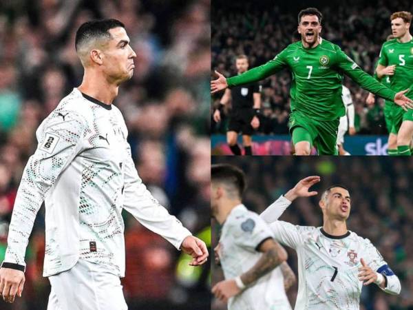 Portugal cayó este jueves ante Irlanda por la Eliminatoria Mundialista UEFA y perdió la oportunidad de meterse hoy al Mundial 2026. Las postales que dejó el partido.