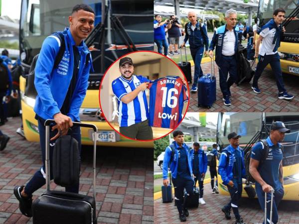Honduras llegó este martes a Nicaragua para afrontar su partido de la Eliminatoria Mundialista de Concacaf. Las mejores postales que dejó el arribo de la escuadra catracha a Managua.