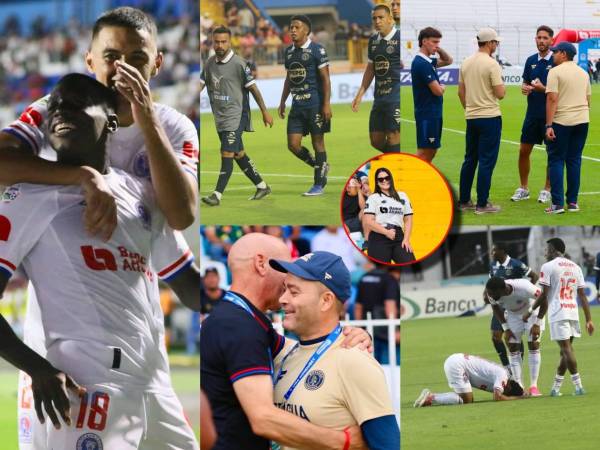 El acto que nadie esperaba y jugador salió herido. Las postales que dejó la goleada de Olimpia a Motagua por la jornada 3 de Liga Nacional.