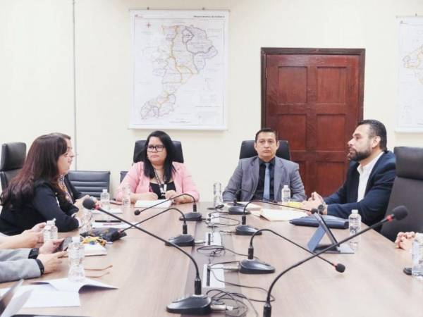 La autoridades de la Secretaría de Salud y de la UNAH dialogaron sobre la construcción de una nueva ley de trasplante.