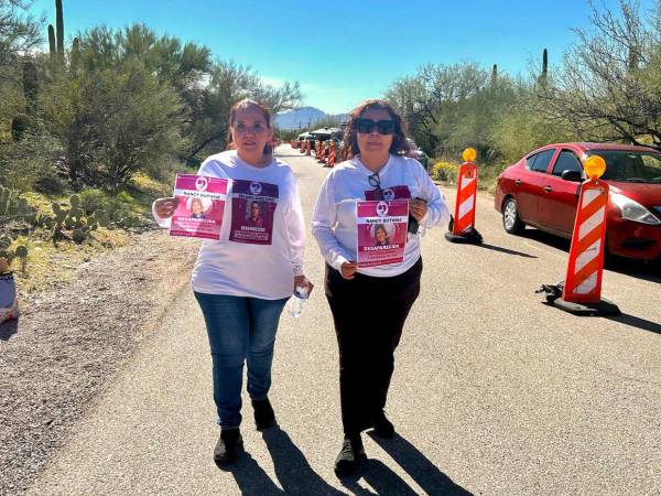 Es la primera vez en su historia que las Madres Buscadoras de Sonora participan en una búsqueda en el país vecino.