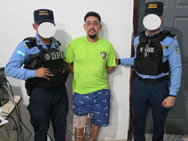 Julián Efraín Sarmiento Villafranca fue remitido de inmediato al Juzgado de Letras Penal de Tocoa.