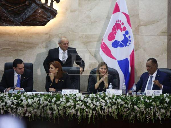 ¿Qué significa la bandera blanca junto a la de Honduras en la parte frontal del Congreso Nacional de Honduras? Llamó mucho la atención esta bandera que fue colocada con la llegada de Tomás Zambrano a la titularidad del Poder Legislativo.