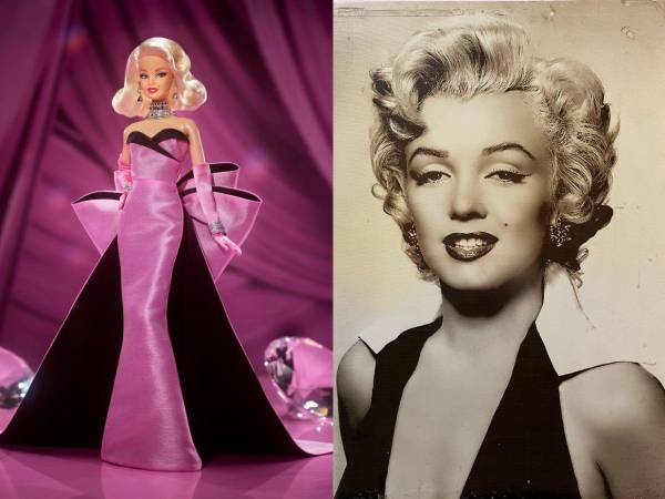 Mattel lanza una Barbie inspirada en Marilyn Monroe y Los caballeros las prefieren rubias