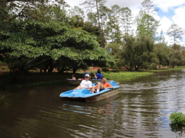 El parque Aurora, ubicado a unos 30 kilómetros de Tegucigalpa, es uno de los atractivos turísticos para los capitalinos que no saldrán del Distrito Central.