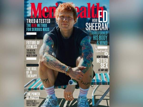 El cantante británico Ed Sheeran dejó atrás los excesos y se reinventó luego del nacimiento de su hija. Hace años era un fumador empedernido, dijo a la revista Men’s Health en una entrevista.