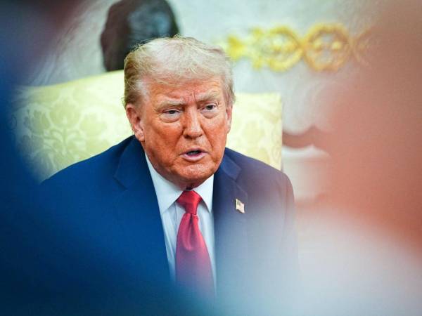 Donald Trump, presidente de los Estados Unidos.