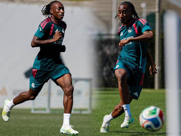 Yan Diomande pasó los exámenes y también realizó sus primeros trabajos como jugador del Real Madrid.