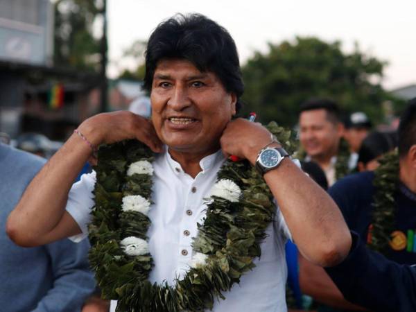 Morales aseguró que no tiene ningún acuerdo con algún partido político para las elecciones generales que se desarrollarán esta jornada.