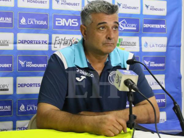 Así fue captado Diego tras caer 3-1 ante Olancho FC.