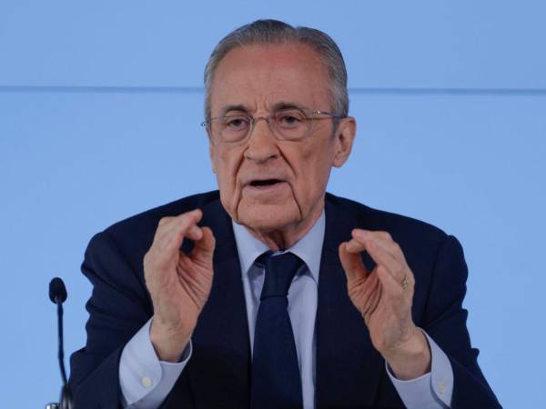Florentino Pérez se fue a la carga contra el Barcelona.