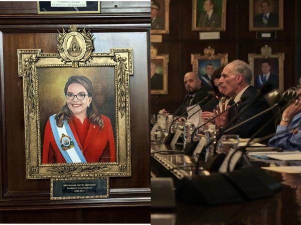 ¿Es cierto que quitaron el cuadro de Xiomara Castro de Casa Presidencial? Funcionarios de la administración pasada hicieron esta denuncia y esto fue lo que realmente pasó.