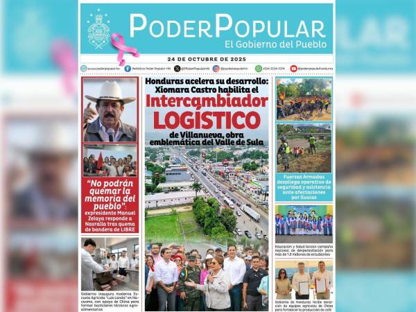 El periódico Poder Popular había sido lanzado en el primer año de gobierno de Xiomara Castro.