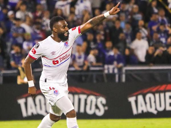 Benguché anotó el segundo gol de Olimpia ayer en Cartago.