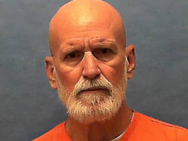 Fotografía cedida por el Departamento de Cumplimiento de la Ley de Florida (FDLE) que muestra al reo Bryan Fredrick Jennings, de 66 años, quien recibirá la inyección letal.