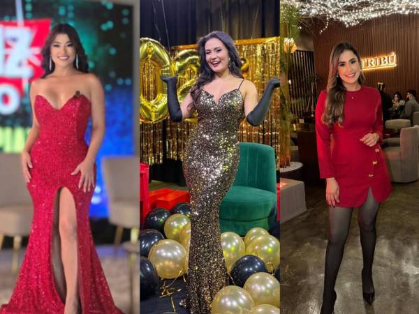 Con trabajo, en familia y con amigos recibieron el nuevo año 2026 estas hermosas presentadoras hondureñas.