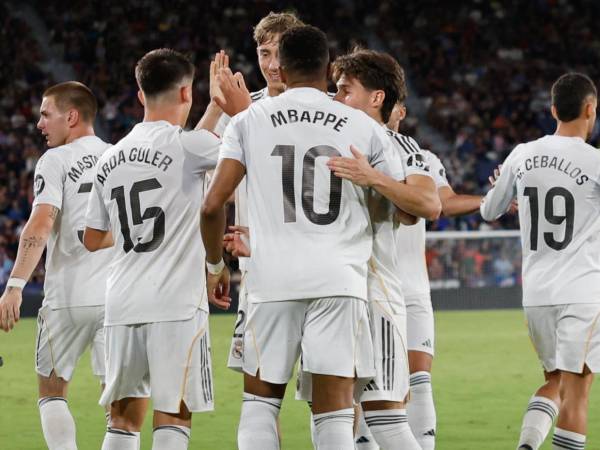 El Real Madrid goleó al Levante en su último compromiso.