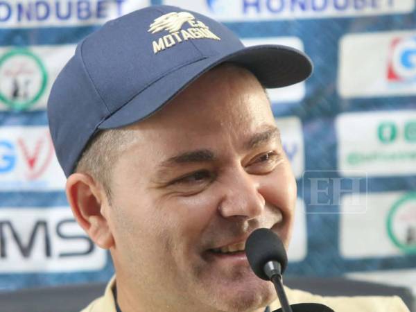López habló en conferencia de prensa tras el triunfo de Motagua ante Juticalpa FC.