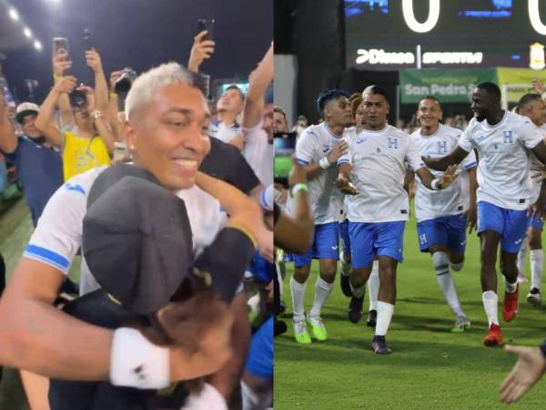 ¿Le propuso matrimonio? Así celebró su gol Supremo con Milagro Flores en juego de tiktokers entre Honduras y El Salvador. Esto fue lo que pasó tras el 1-0 de los hondureños.
