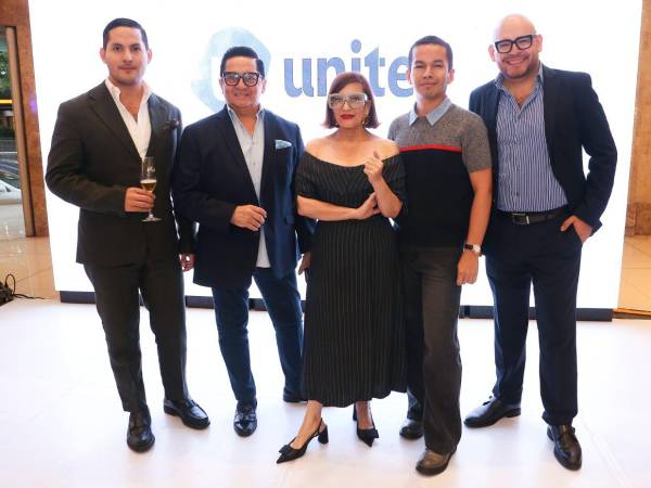 Ariel Flores, Miguel Chong, Blanca Bendeck, Tirso Rubio y Lawin Paz.