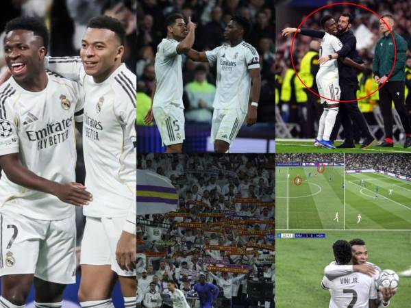 Real Madrid hizo pedazos al Mónaco en la Champions League. Vinicius puso el Bernabéu a sus pies, polémica del VAR y Bellingham sorprende en show del equipo Merengue. .
